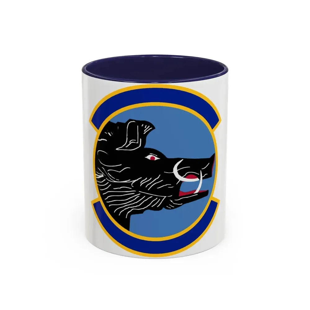 390 Electronic Combat Squadron ACC (U.S. Air Force) Accent Coffee Mug 11oz Navy - Go Mug Yourself