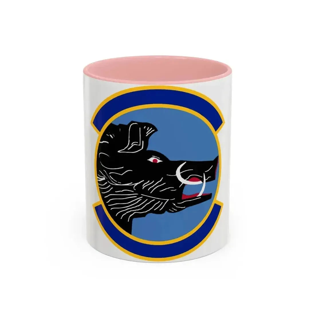 390 Electronic Combat Squadron ACC (U.S. Air Force) Accent Coffee Mug 11oz Pink - Go Mug Yourself