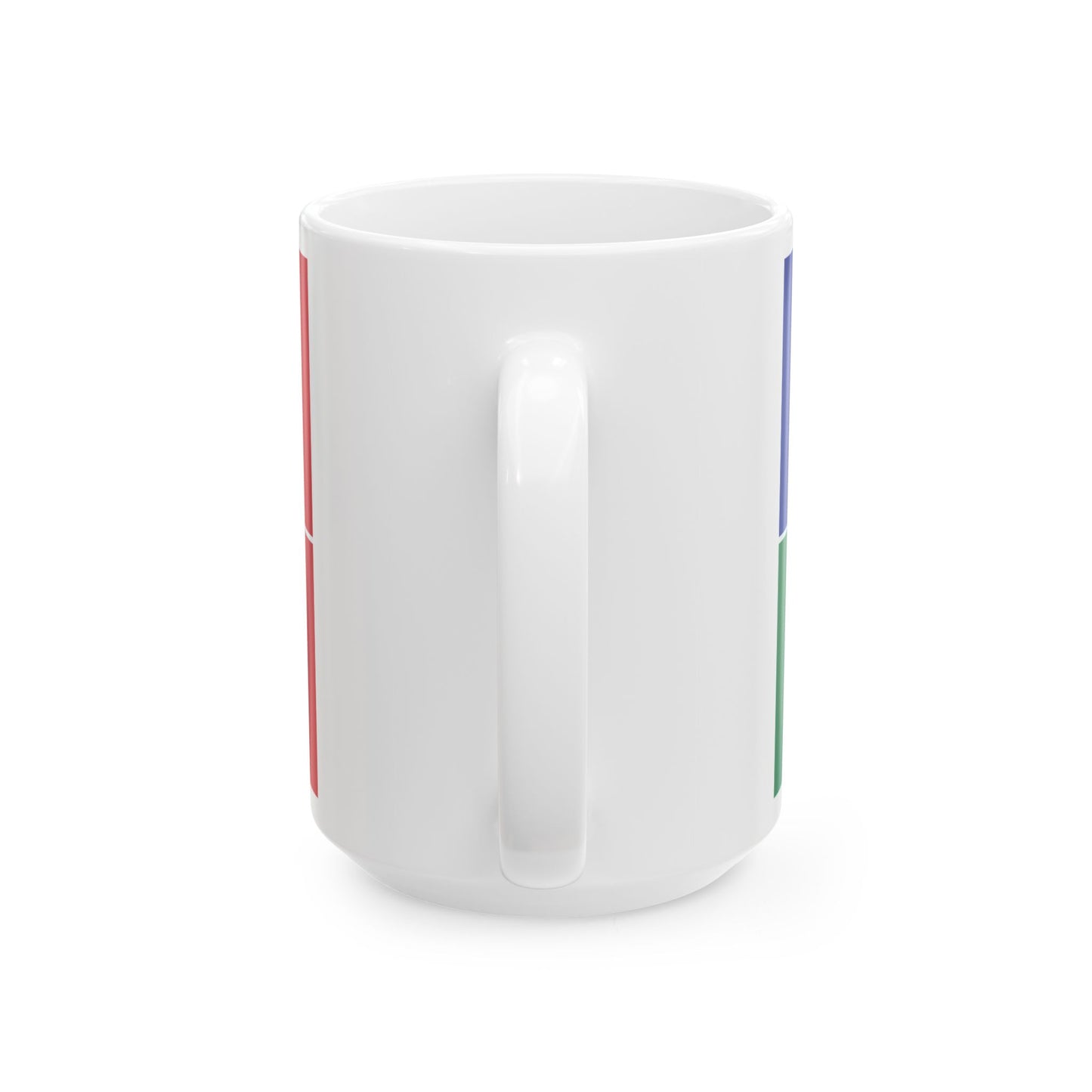 Louisiana Creole Flag (United States) White Coffee Mug