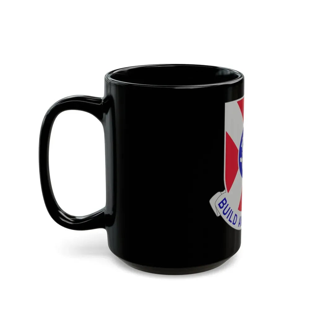 391 Engineer Battalion (U.S. Army) Black Coffee Mug - Go Mug Yourself