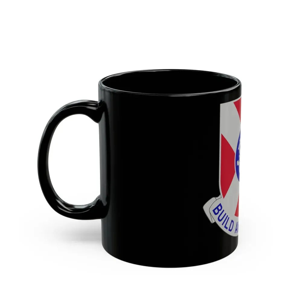 391 Engineer Battalion (U.S. Army) Black Coffee Mug - Go Mug Yourself