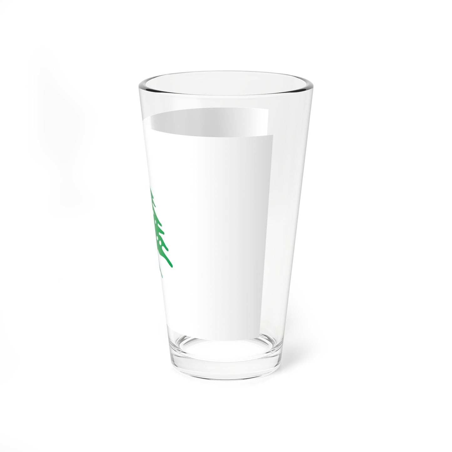 Cedar flag (Lebanon) Pint Glass 16oz