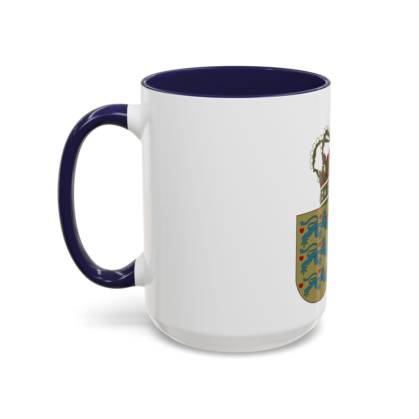 Coat of arms of the County of Greenland - Accent Coffee Mug