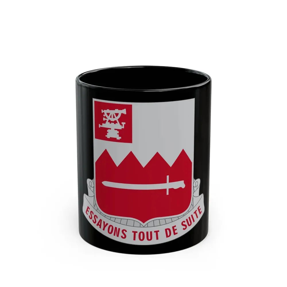 397 Engineer Battalion (U.S. Army) Black Coffee Mug 11oz - Go Mug Yourself