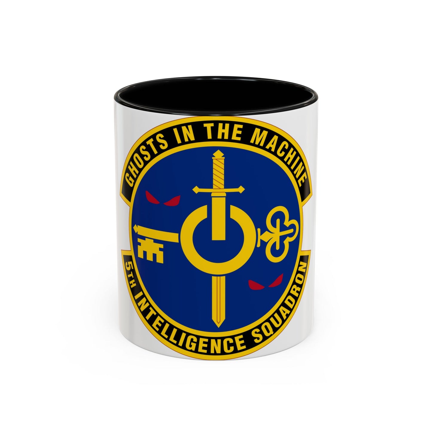 5 Intelligence Squadron ACC (U.S. Air Force) Accent Coffee Mug