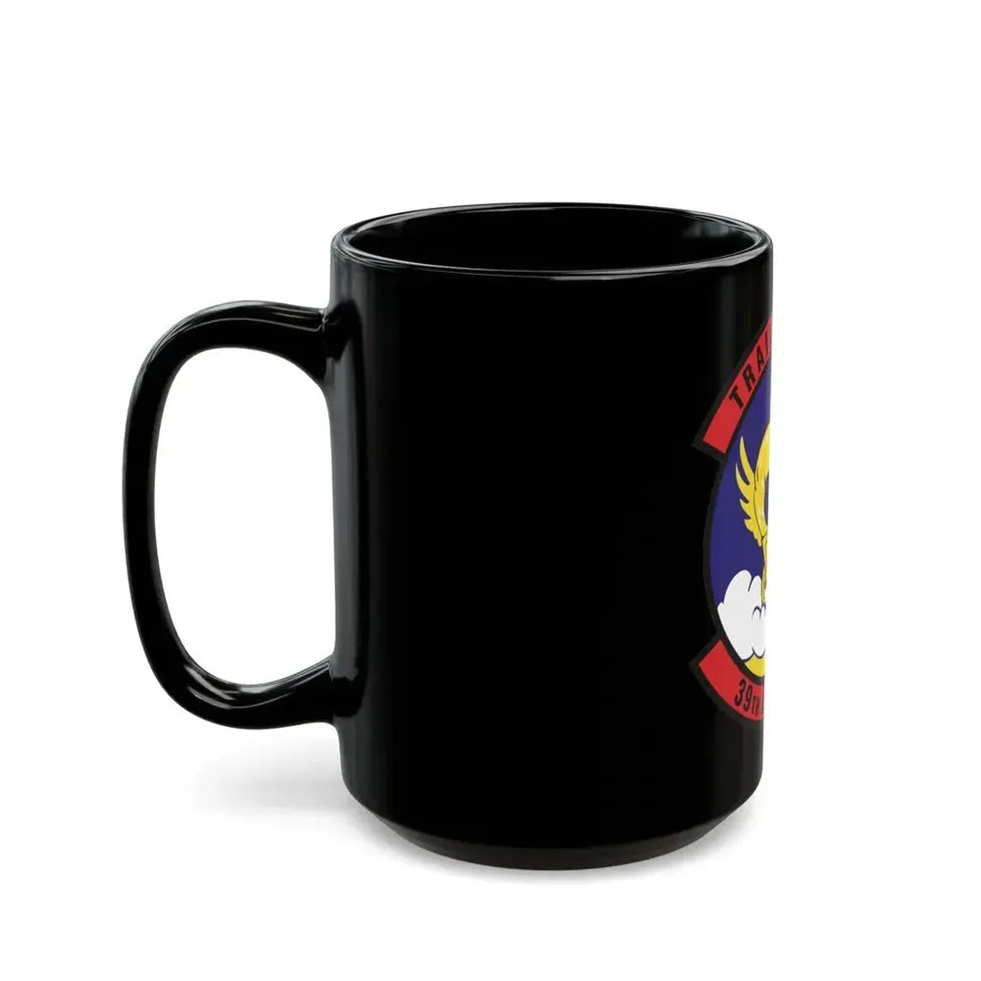 39th Airlift Squadron (U.S. Air Force) Black Coffee Mug - Go Mug Yourself