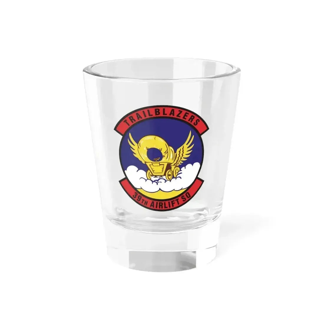 39th Airlift Squadron (U.S. Air Force) Shot Glass 1.5oz 1.5oz - Go Mug Yourself