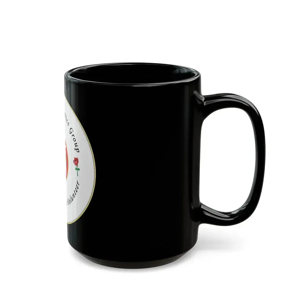 3d Marines Logistics Group Family Readiness Volunteer (USMC) Black Coffee Mug - Go Mug Yourself