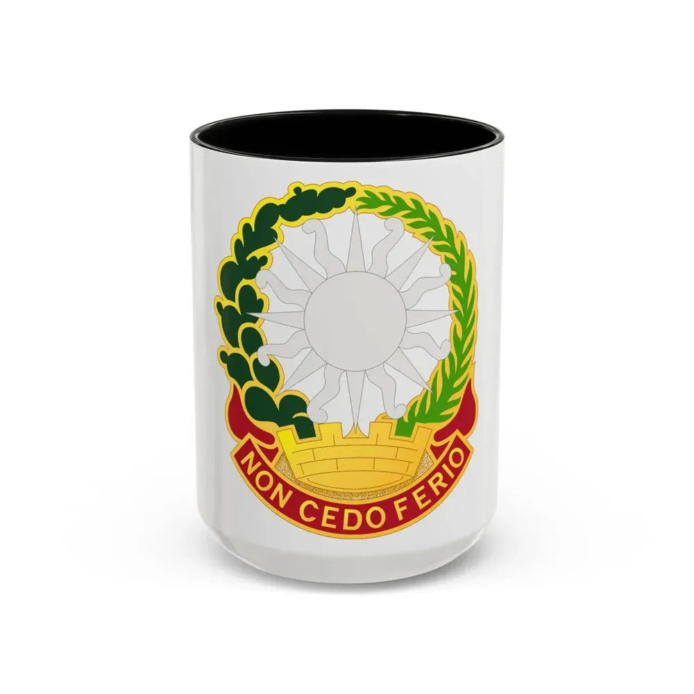 3rd Air Defense Artillery Regiment (U.S. Army) Accent Coffee Mug 15oz Black - Go Mug Yourself