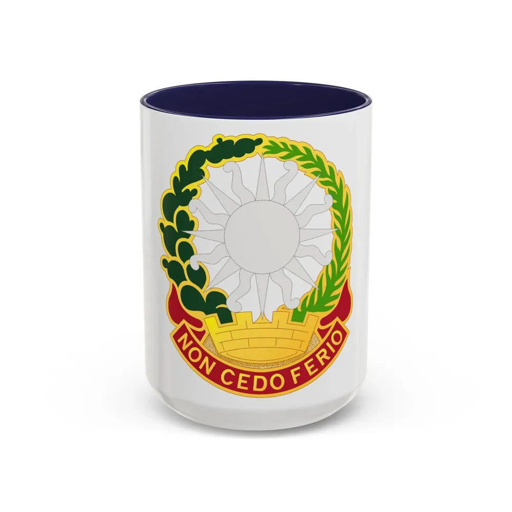 3rd Air Defense Artillery Regiment (U.S. Army) Accent Coffee Mug 15oz Navy - Go Mug Yourself