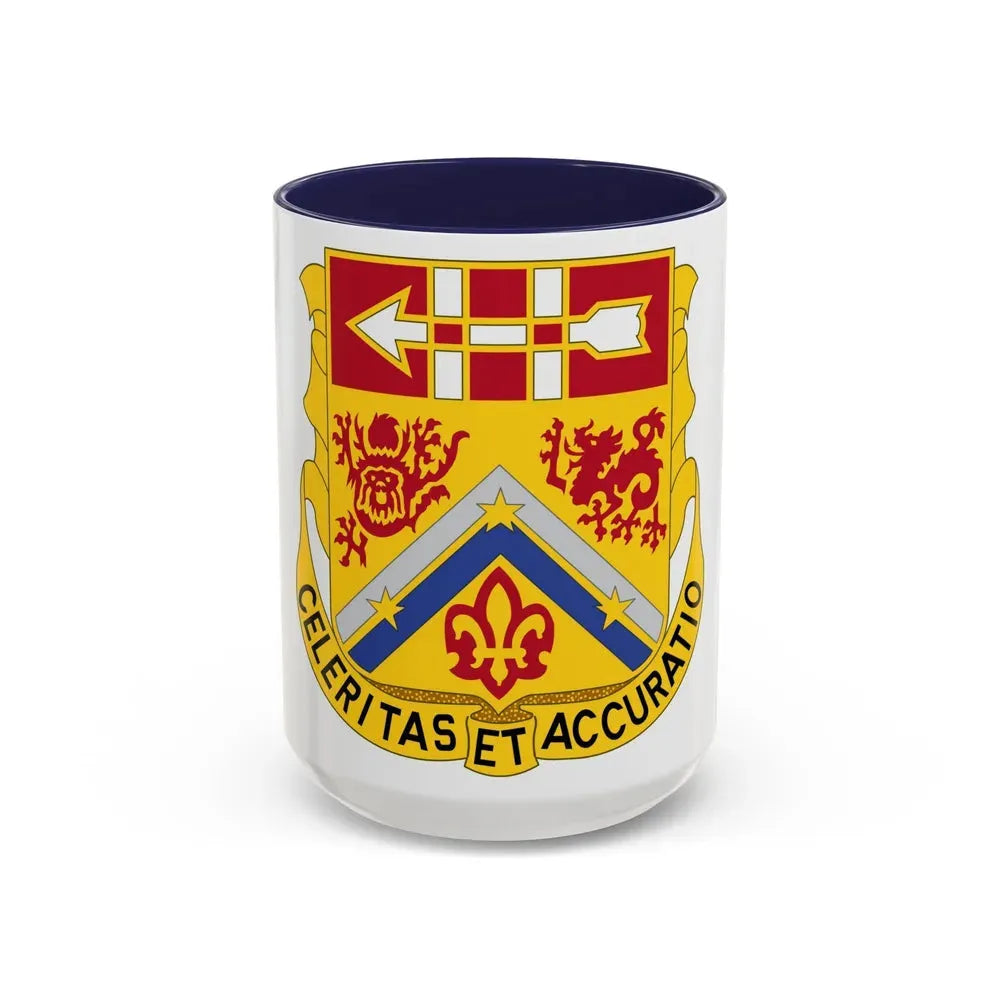 3rd Artillery Regiment (U.S. Army) Accent Coffee Mug 15oz Navy - Go Mug Yourself