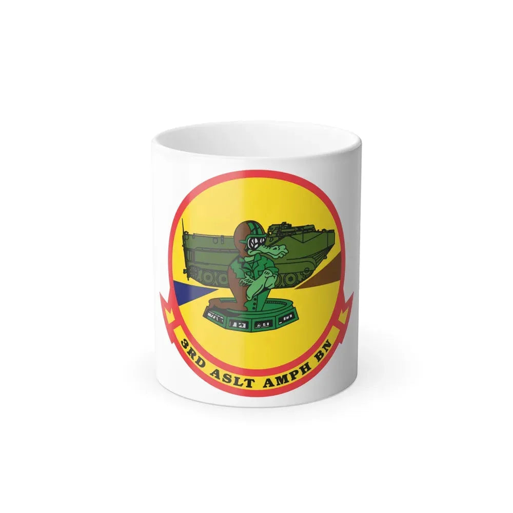 3rd ASLT AMPH BN (USMC) Color Changing Coffee Mug 11oz - Go Mug Yourself