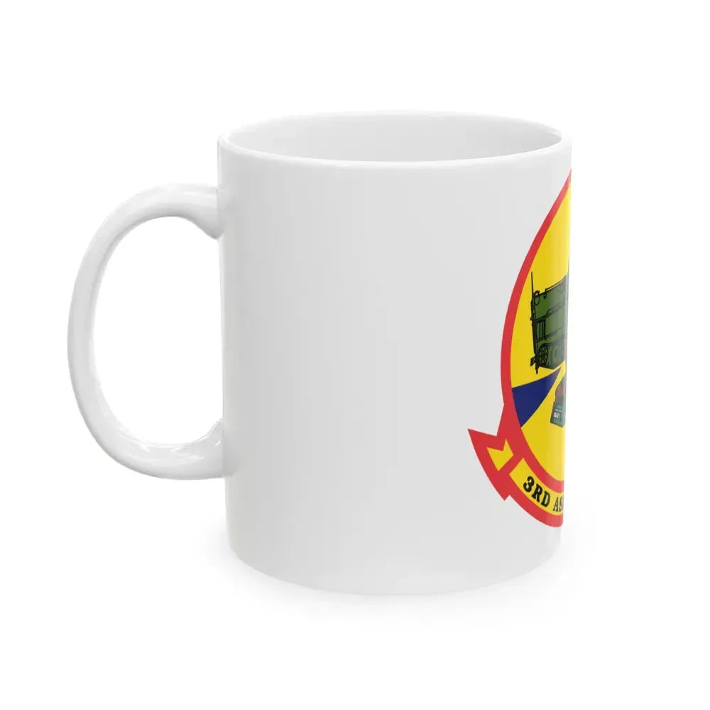 3rd ASLT AMPH BN (USMC) White Coffee Mug - Go Mug Yourself