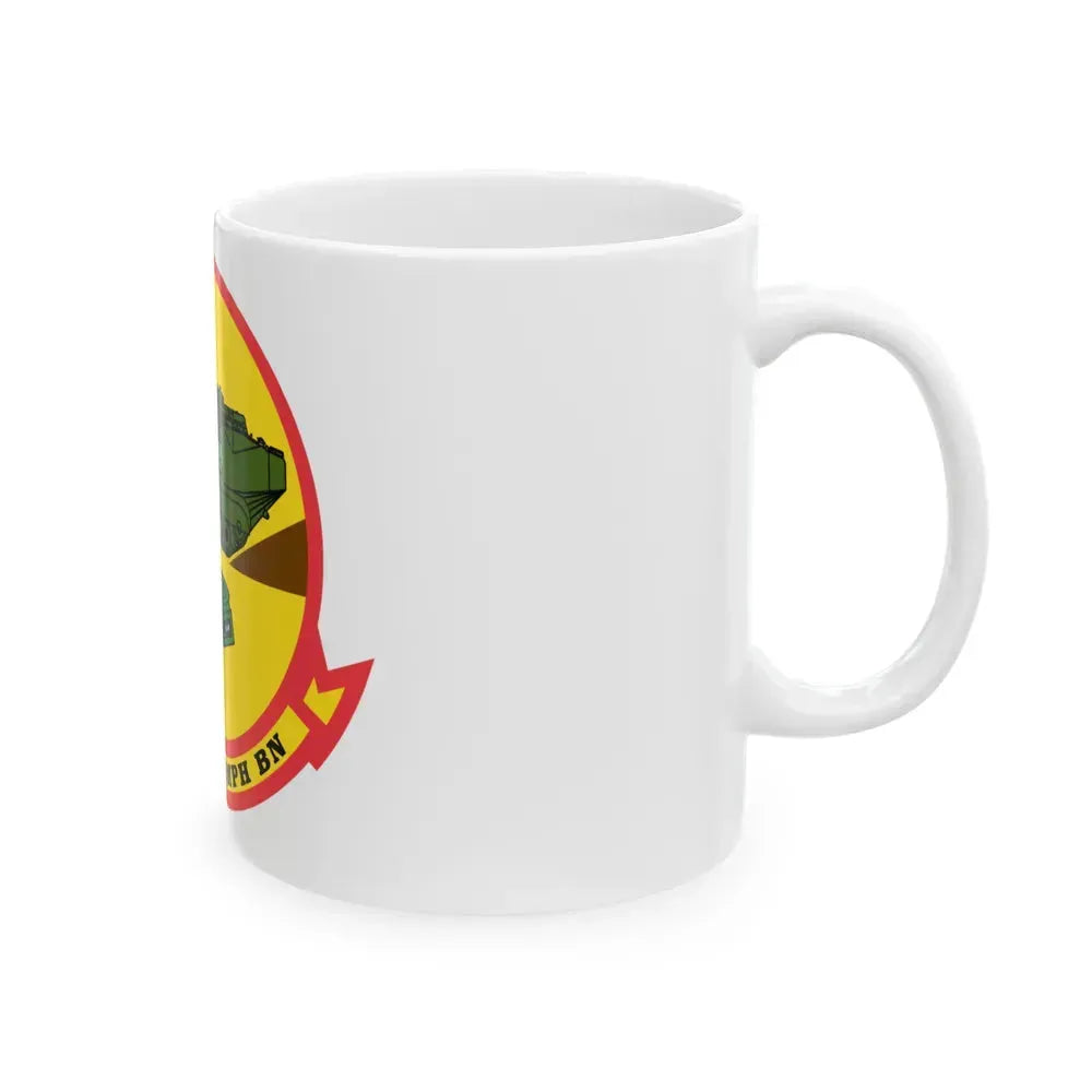 3rd ASLT AMPH BN (USMC) White Coffee Mug - Go Mug Yourself