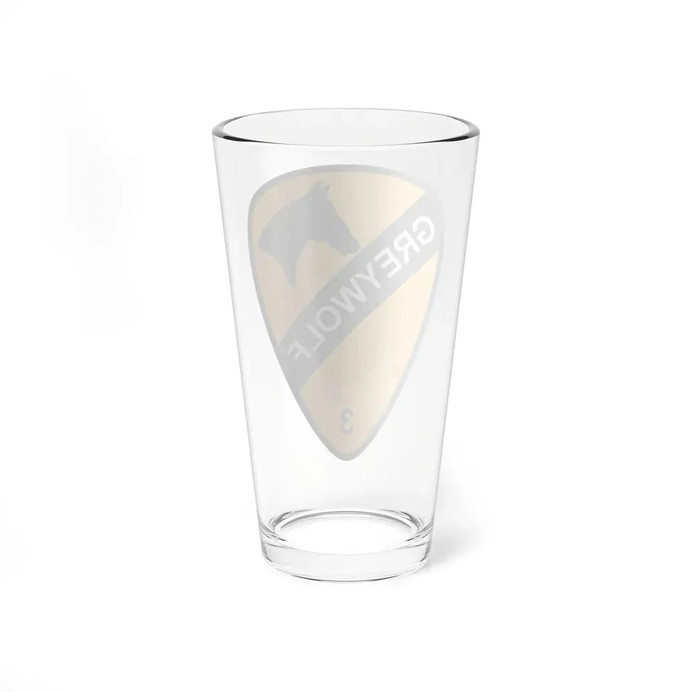 3rd Brigade Combat Team 1st Cavalry Division (U.S. Army) Pint Glass 16oz - Go Mug Yourself