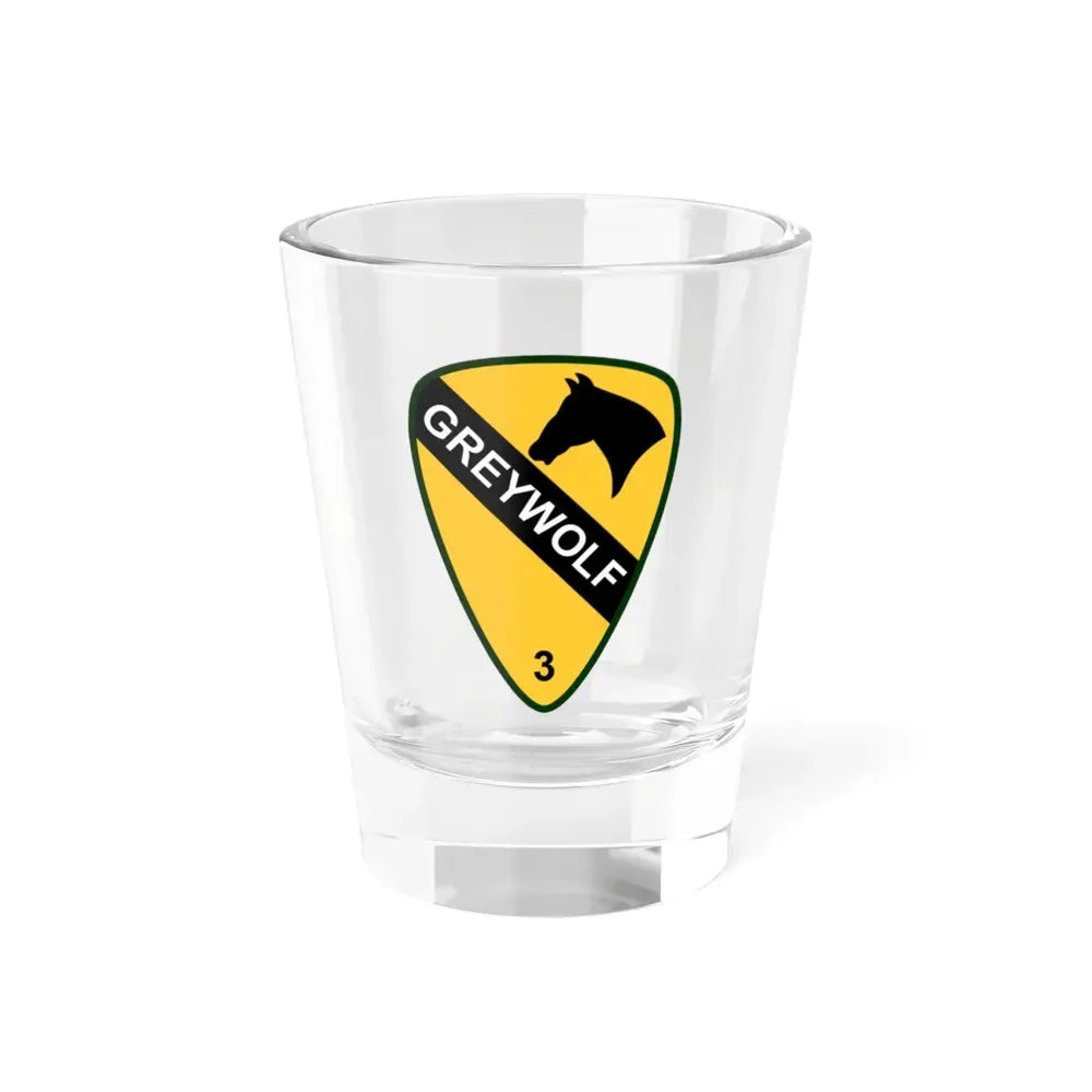 3rd Brigade Combat Team 1st Cavalry Division (U.S. Army) Shot Glass 1.5oz 1.5oz - Go Mug Yourself