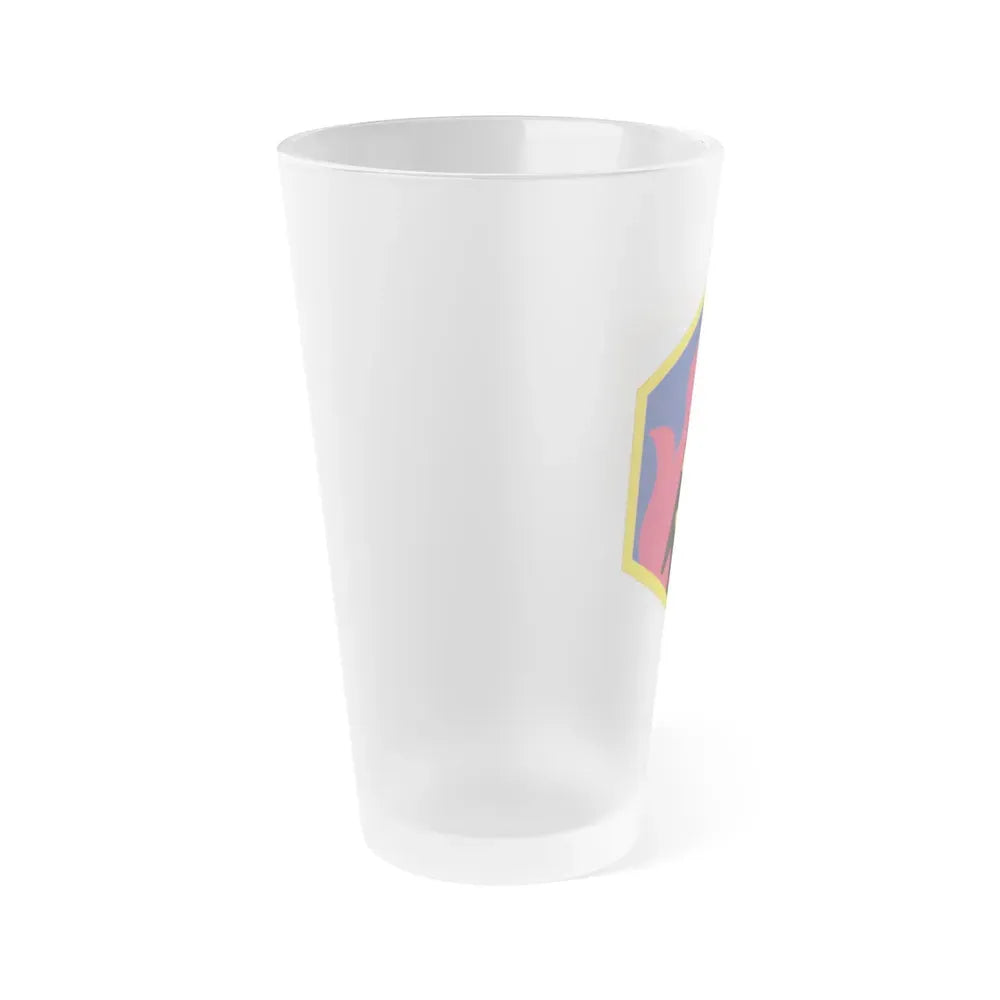 3rd Chemical Brigade (U.S. Army) Frosted Pint Glass 16oz - Go Mug Yourself