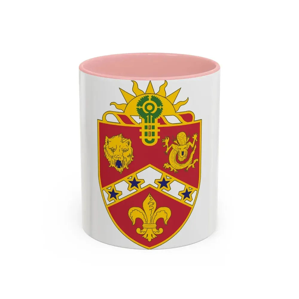 3rd Field Artillery Regiment (U.S. Army) Accent Coffee Mug 11oz Pink - Go Mug Yourself