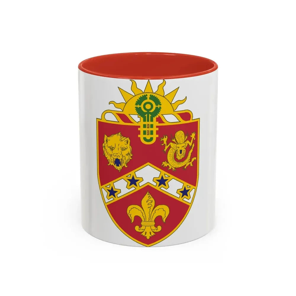 3rd Field Artillery Regiment (U.S. Army) Accent Coffee Mug 11oz Red - Go Mug Yourself