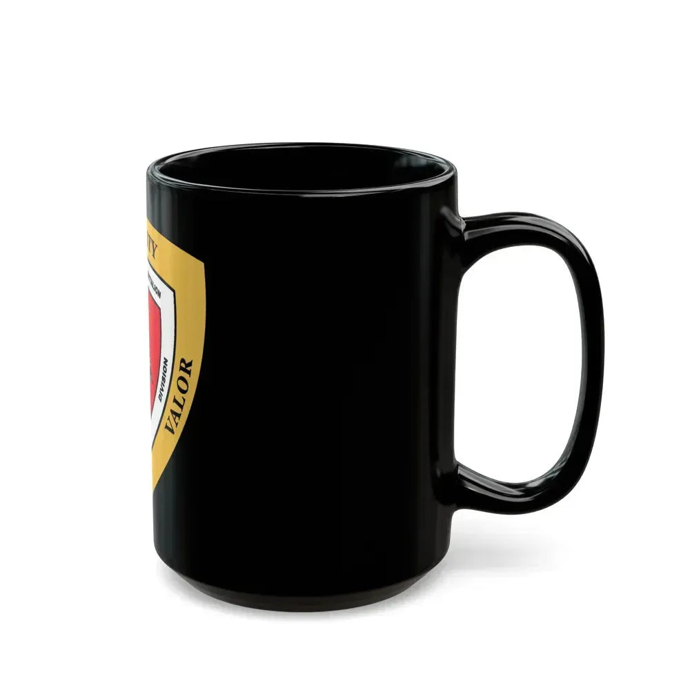 3rd Marine Division HQ Bn (USMC) Black Coffee Mug - Go Mug Yourself