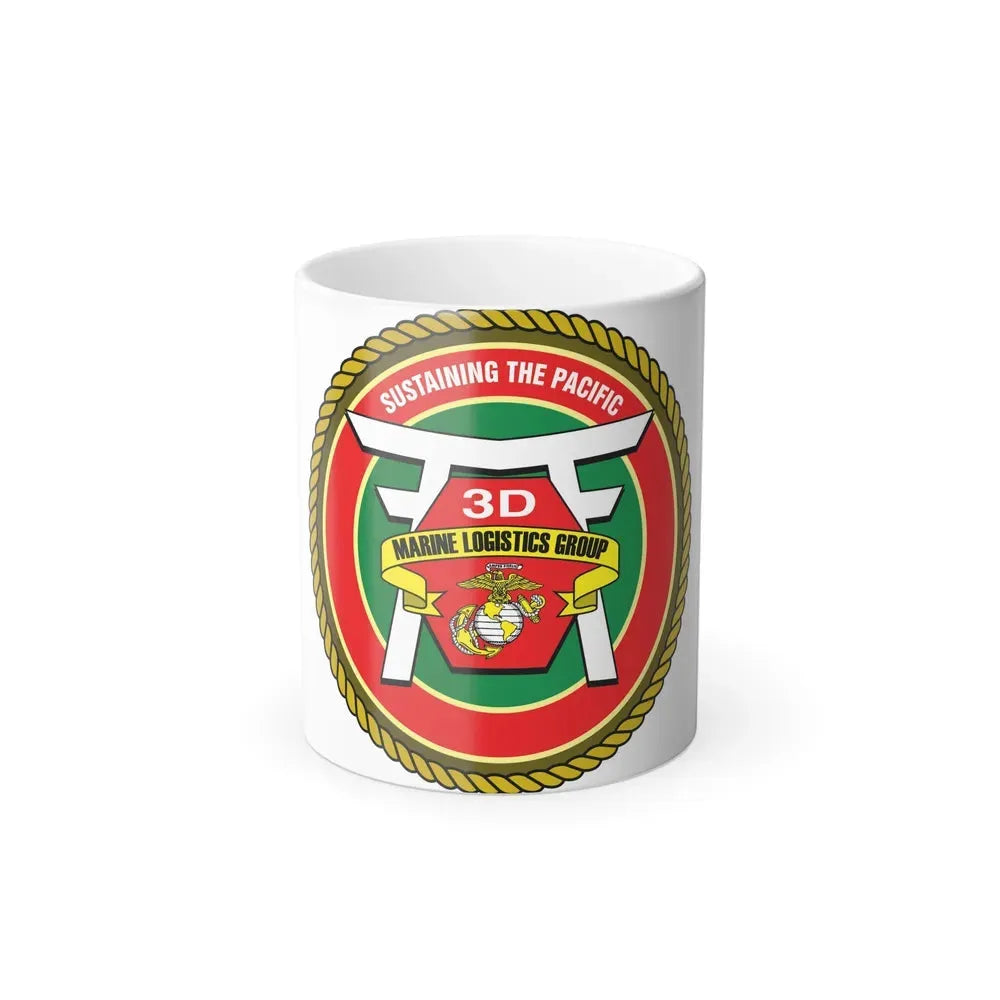 3rd Marines Logistics Group (USMC) Color Changing Coffee Mug 11oz - Go Mug Yourself