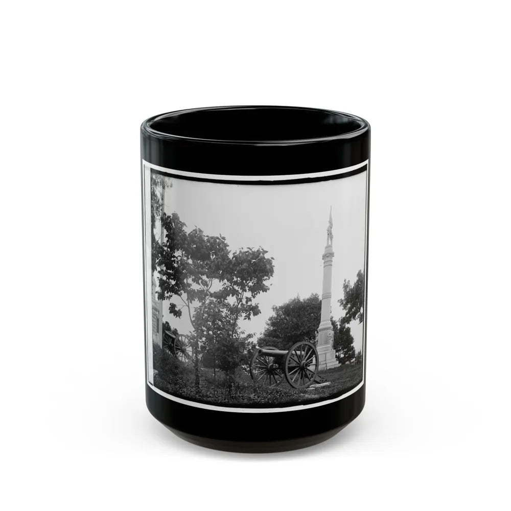 3rd Maryland Infantry, U.S.A. & Latrobe's Battery, C.S.A. Monument, Chattanooga, Tennessee (U.S. Civil War) Black Coffee Mug-15oz-Go Mug Yourself