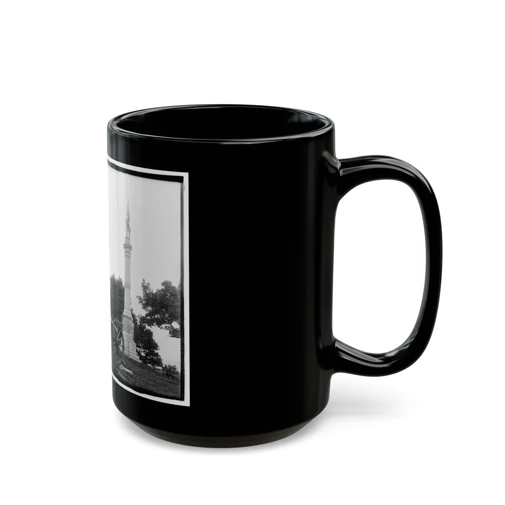 3rd Maryland Infantry, U.S.A. & Latrobe's Battery, C.S.A. Monument, Chattanooga, Tennessee (U.S. Civil War) Black Coffee Mug-Go Mug Yourself