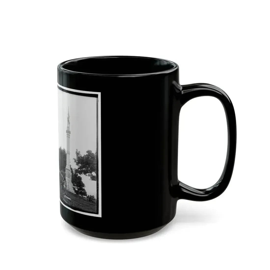 3rd Maryland Infantry, U.S.A. & Latrobe's Battery, C.S.A. Monument, Chattanooga, Tennessee (U.S. Civil War) Black Coffee Mug - Go Mug Yourself