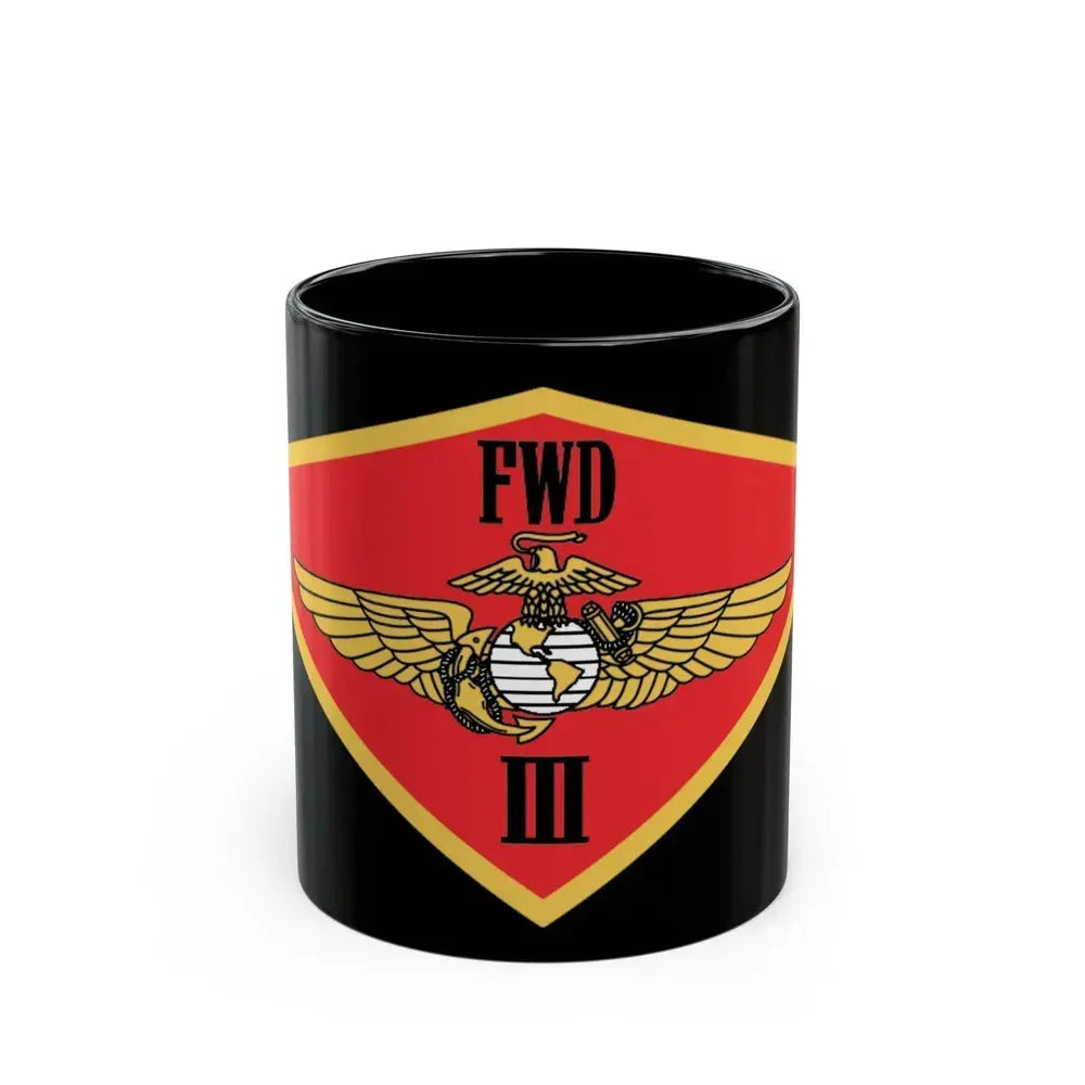3rd MAW FWD (USMC) Black Coffee Mug 11oz - Go Mug Yourself