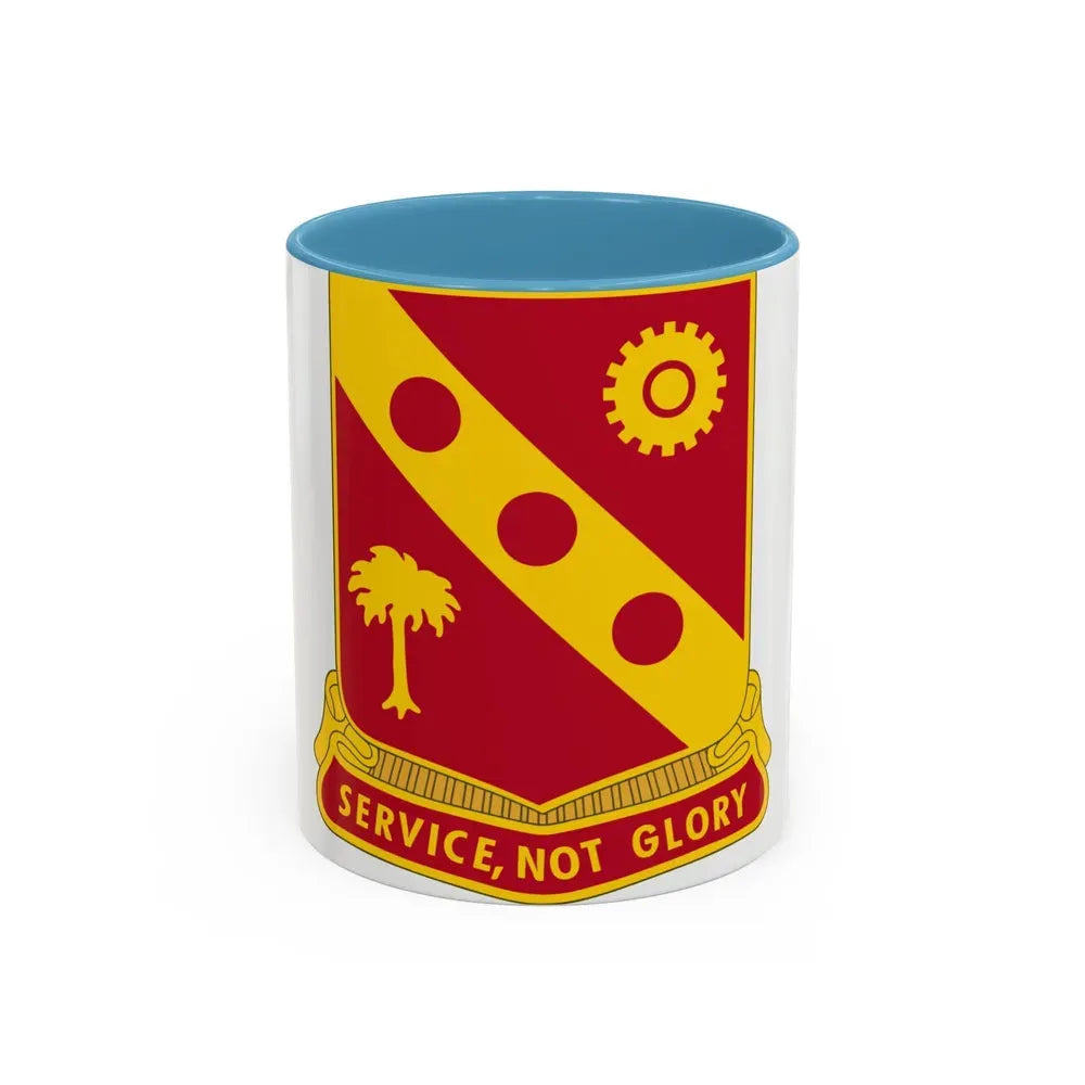 3rd Ordnance Battalion (U.S. Army) Accent Coffee Mug 11oz Light Blue - Go Mug Yourself