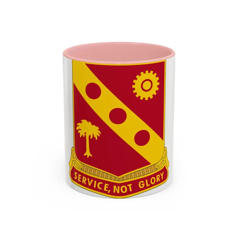 3rd Ordnance Battalion (U.S. Army) Accent Coffee Mug 11oz Pink - Go Mug Yourself