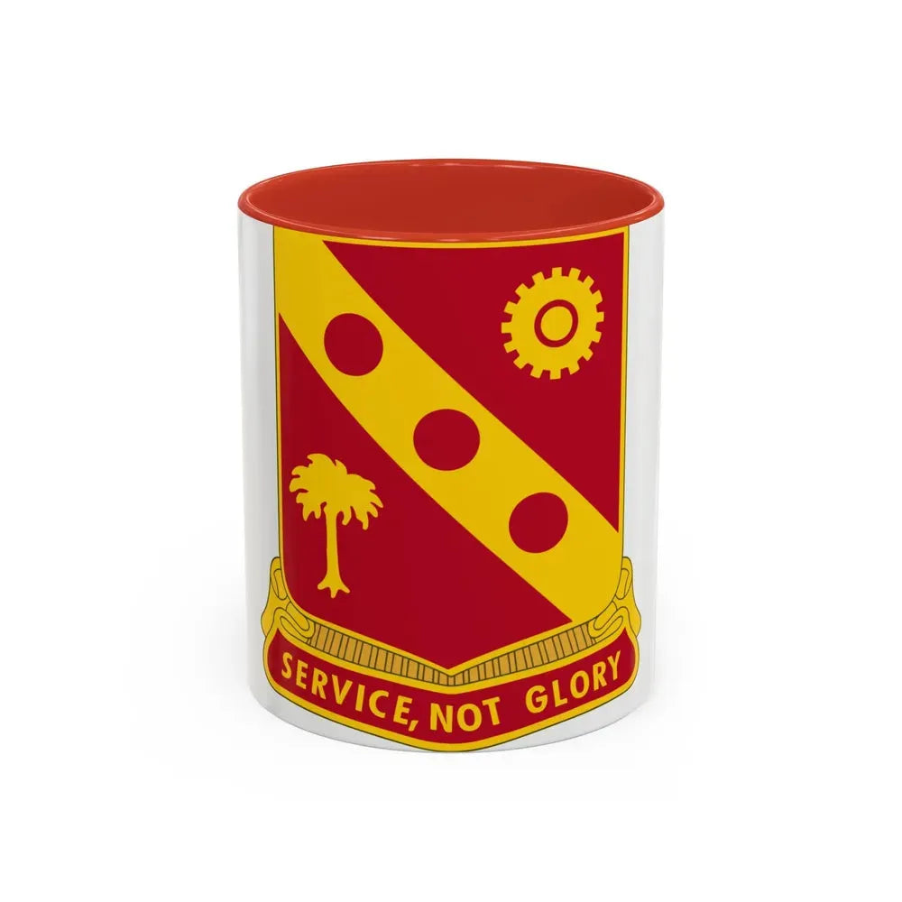 3rd Ordnance Battalion (U.S. Army) Accent Coffee Mug 11oz Red - Go Mug Yourself