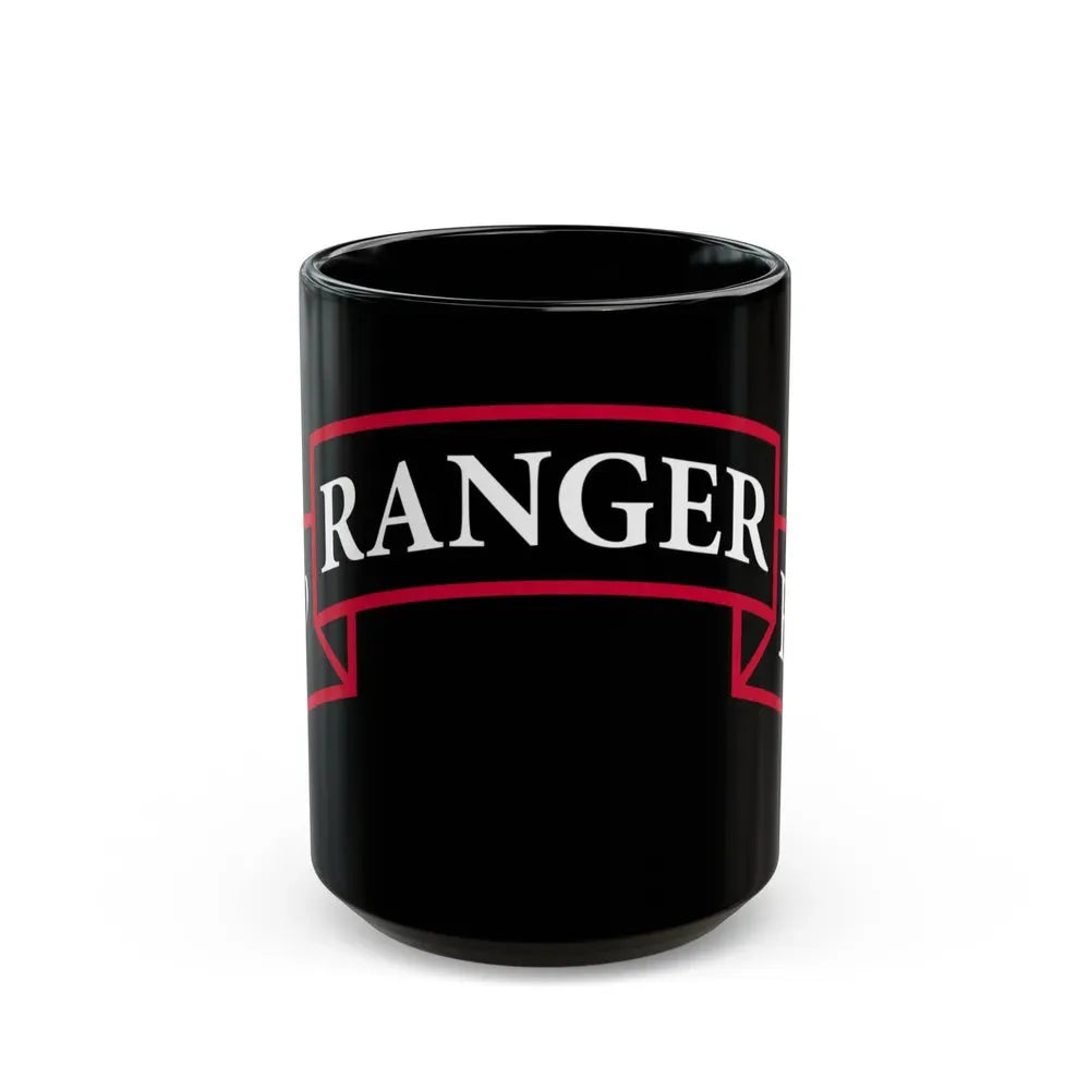 3rd Ranger Battalion (U.S. Army) Black Coffee Mug 15oz - Go Mug Yourself