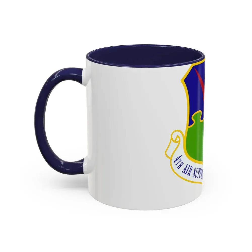 4 Air Support Operations Group USAFE (U.S. Air Force) Accent Coffee Mug - Go Mug Yourself