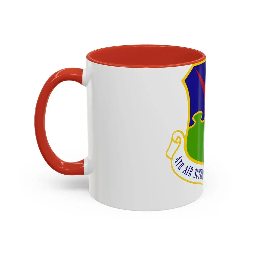 4 Air Support Operations Group USAFE (U.S. Air Force) Accent Coffee Mug - Go Mug Yourself