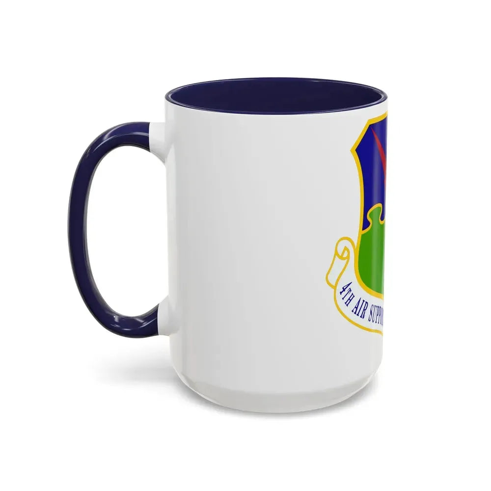 4 Air Support Operations Group USAFE (U.S. Air Force) Accent Coffee Mug - Go Mug Yourself