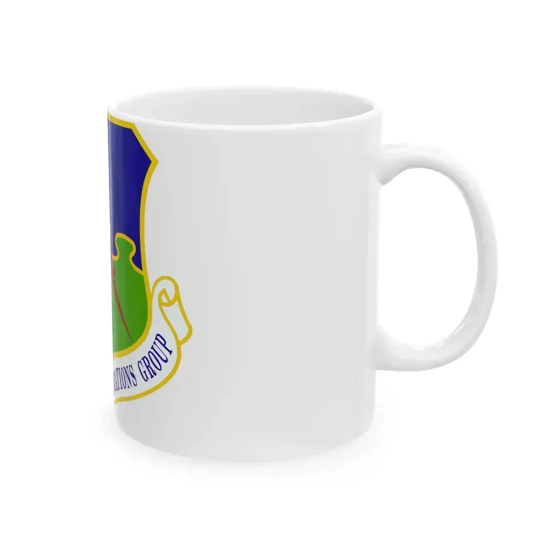 4 Air Support Operations Group USAFE (U.S. Air Force) White Coffee Mug - Go Mug Yourself