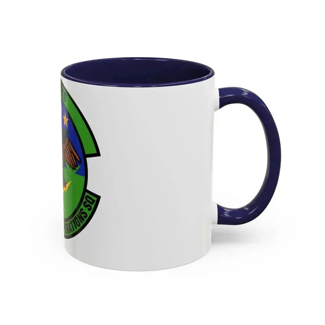 4 Air Support Operations Sq USAFE (U.S. Air Force) Accent Coffee Mug - Go Mug Yourself