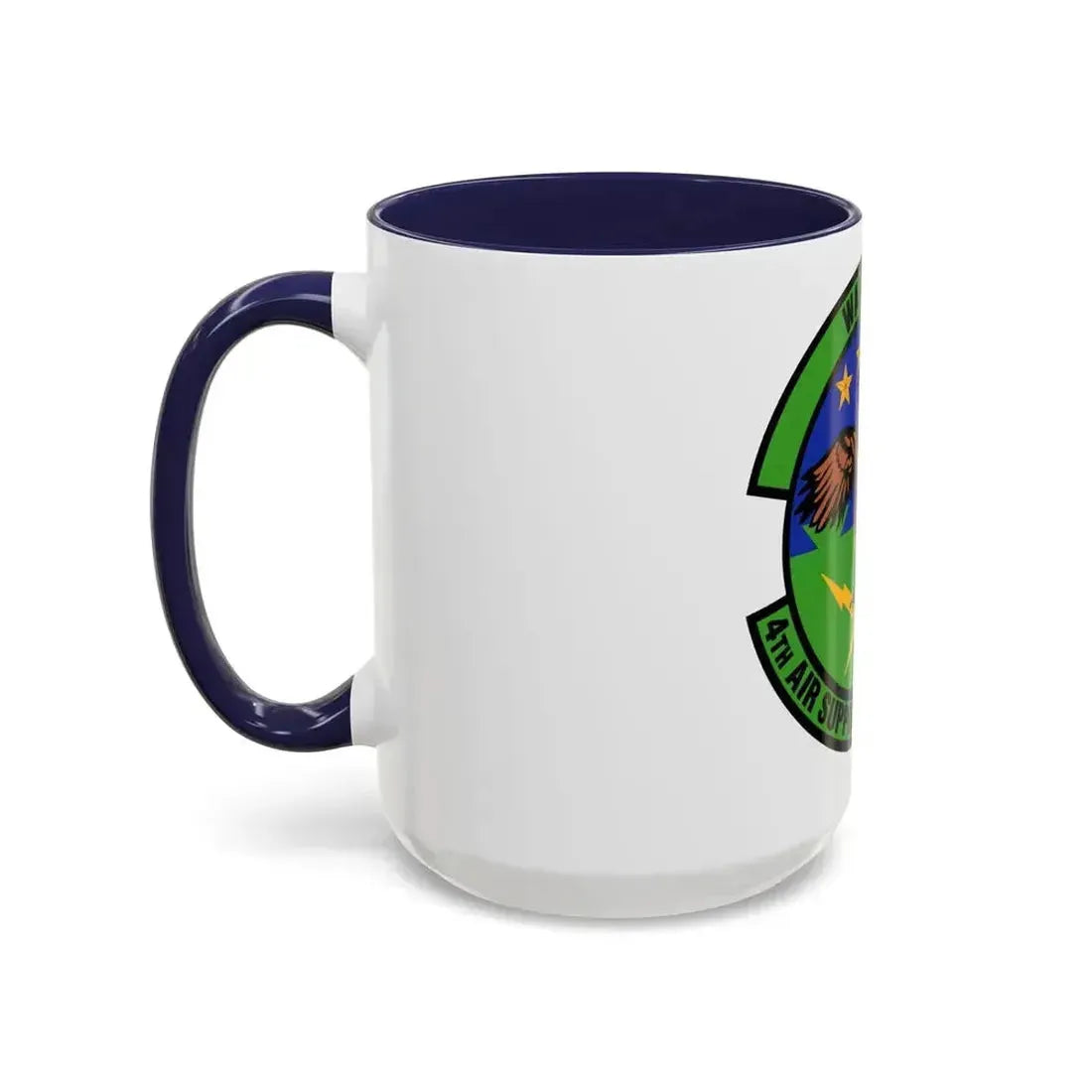 4 Air Support Operations Sq USAFE (U.S. Air Force) Accent Coffee Mug - Go Mug Yourself