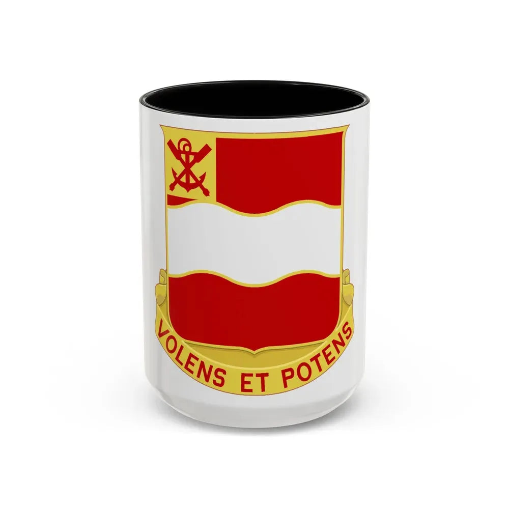 4 Engineer Battalion (U.S. Army) Accent Coffee Mug 15oz Black - Go Mug Yourself