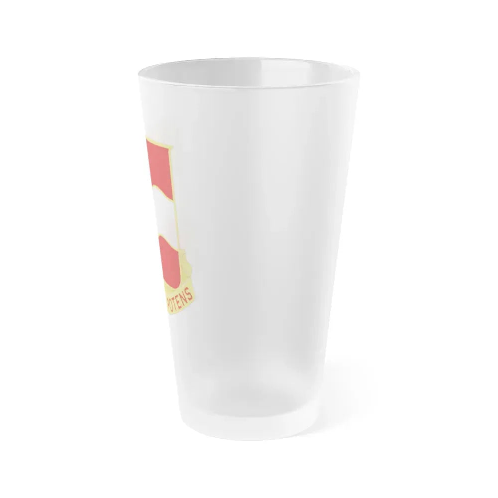 4 Engineer Battalion (U.S. Army) Frosted Pint Glass 16oz - Go Mug Yourself