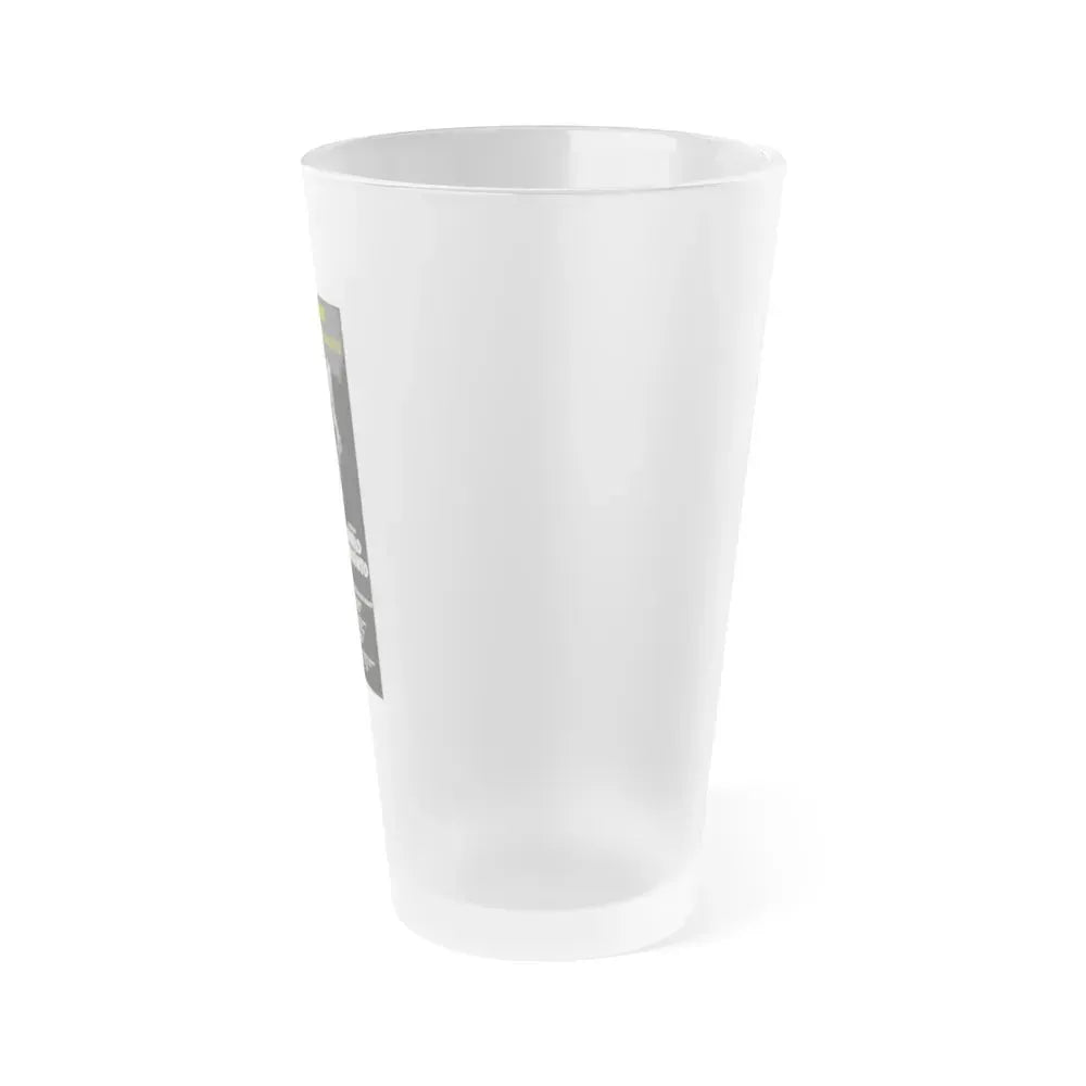 4 FLIES ON GREY VELVET (FOREIGN) 1971 Movie Poster - Frosted Pint Glass 16oz - Go Mug Yourself