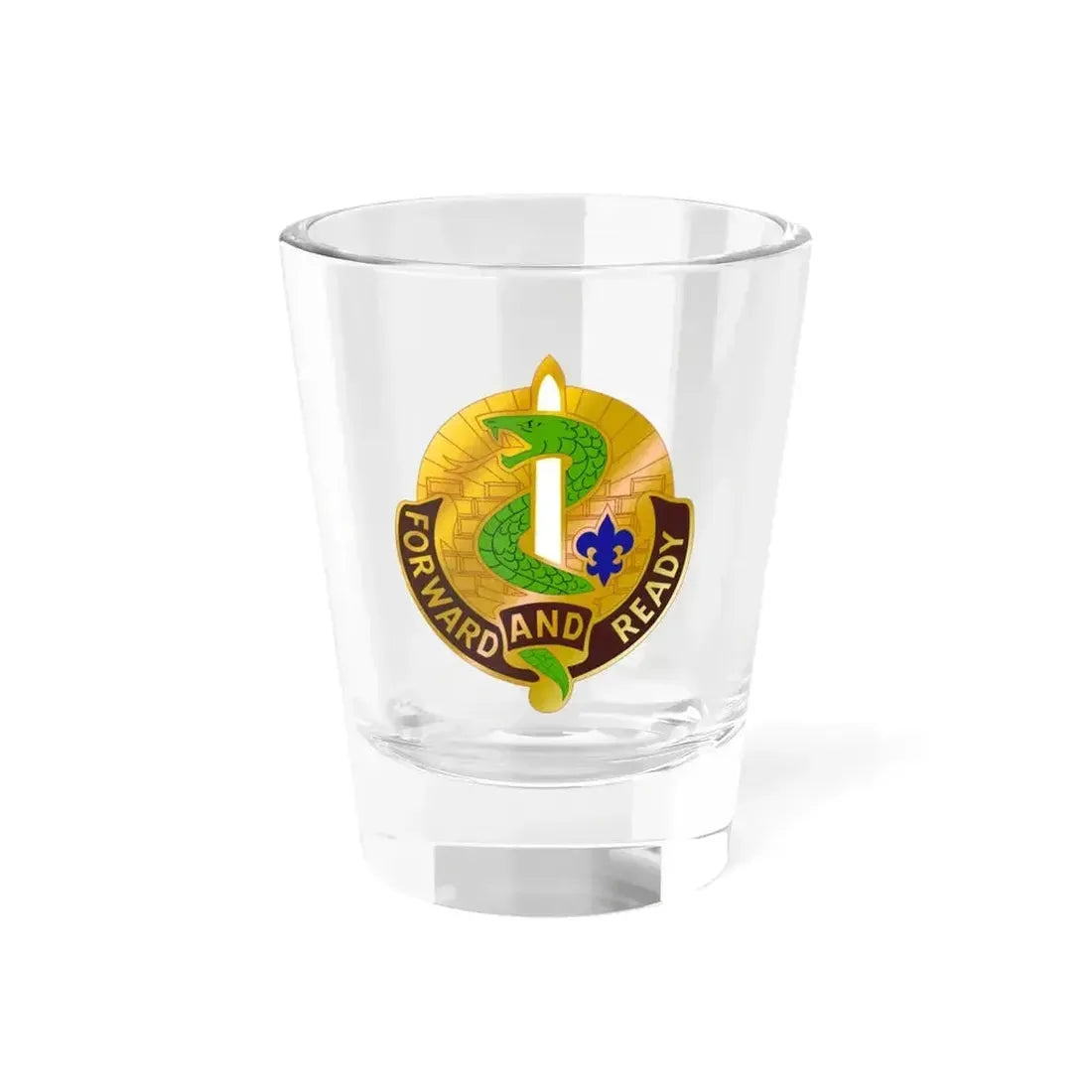 4 Medical Brigade 2 (U.S. Army) Shot Glass 1.5oz 1.5oz - Go Mug Yourself