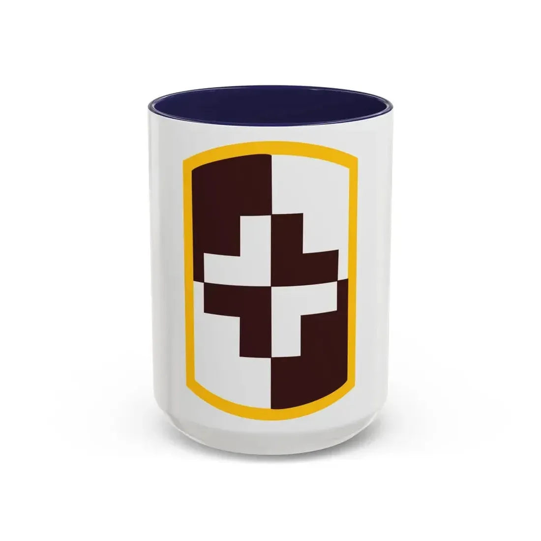 4 Medical Brigade (U.S. Army) Accent Coffee Mug 15oz Navy - Go Mug Yourself