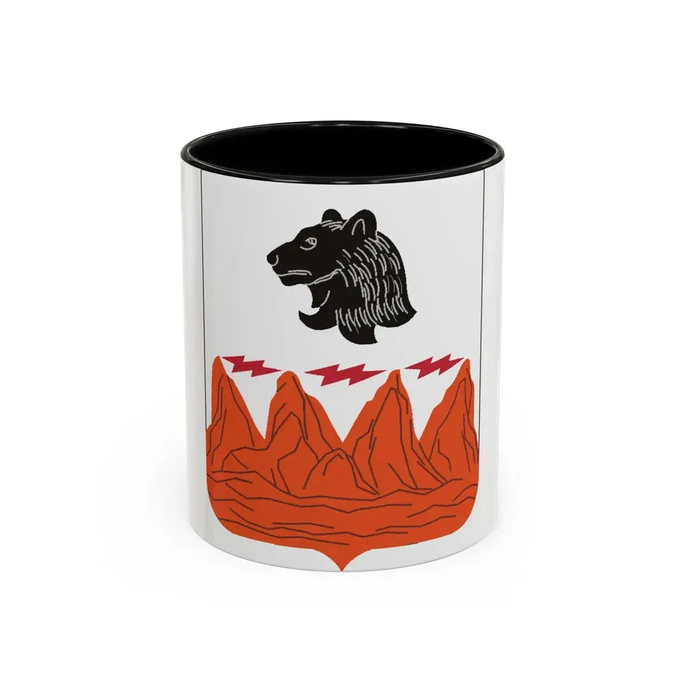 4 Signal Battalion 2 (U.S. Army) Accent Coffee Mug 11oz Black - Go Mug Yourself