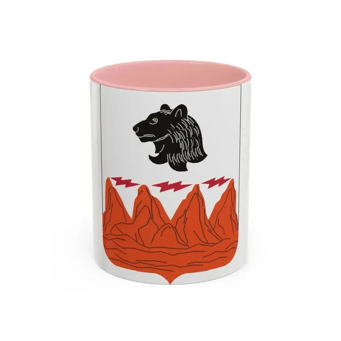 4 Signal Battalion 2 (U.S. Army) Accent Coffee Mug 11oz Pink - Go Mug Yourself
