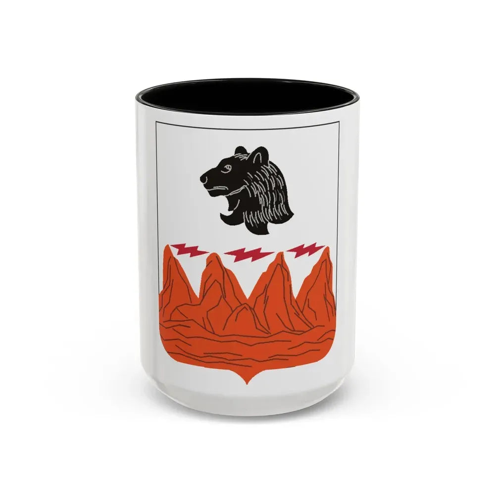 4 Signal Battalion 2 (U.S. Army) Accent Coffee Mug 15oz Black - Go Mug Yourself