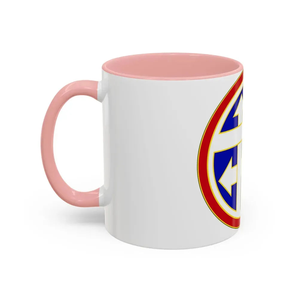 4 Sustainment Command (U.S. Army) Accent Coffee Mug - Go Mug Yourself