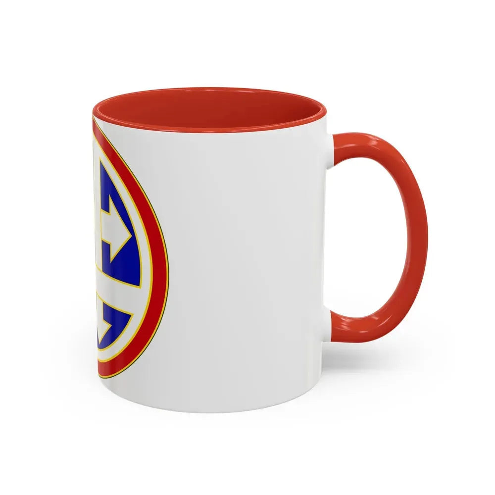 4 Sustainment Command (U.S. Army) Accent Coffee Mug - Go Mug Yourself