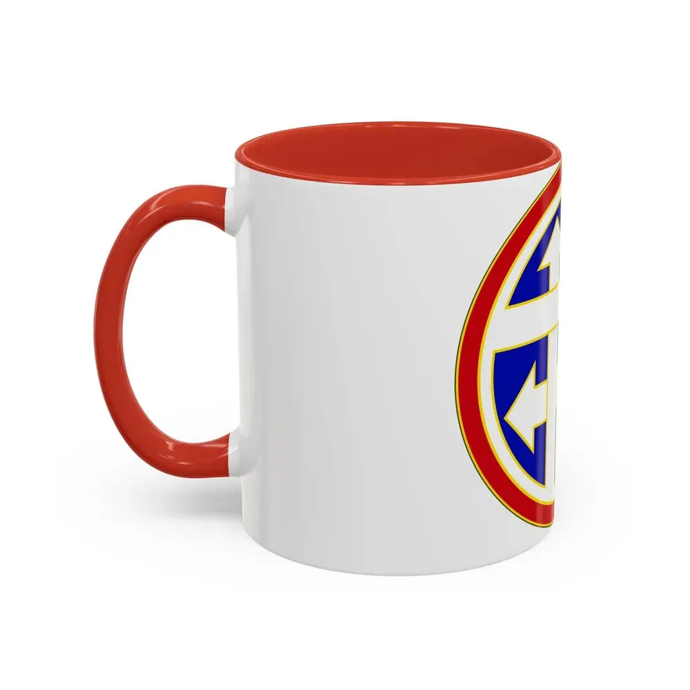 4 Sustainment Command (U.S. Army) Accent Coffee Mug - Go Mug Yourself